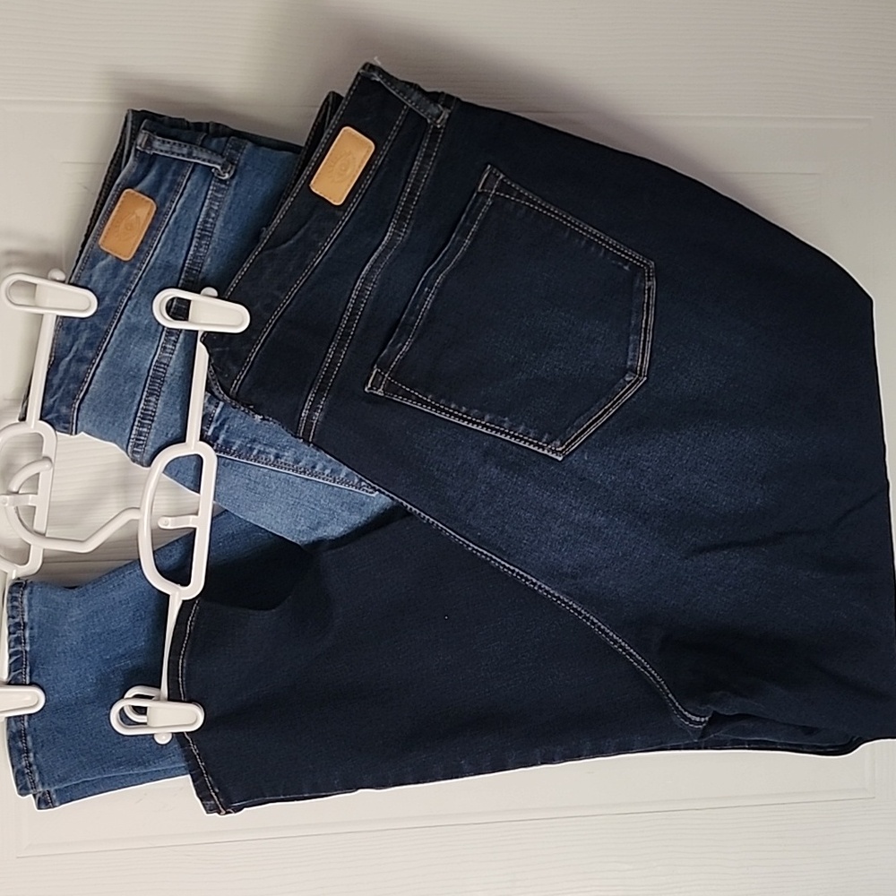 2pc Wmns Rosa Curvy Skinny Super High Rise Seamless Jeans from Sofia Jeans 16S